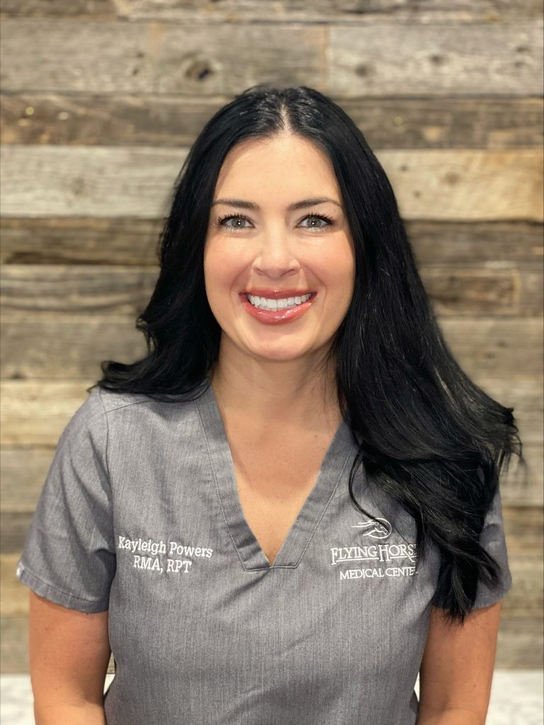 About our team-Kayleigh Powers PMA,RPT-Flying Horse Medical Center